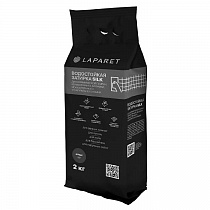 LAPARET затирка водостойкая Silk антрацит LS07, мешок 2 кг